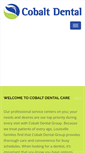 Mobile Screenshot of cobaltdentalcare.com